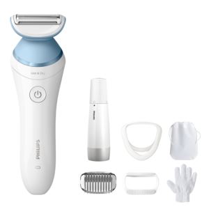 Lady+Shaver+Series+8000+Cordless+Wet+%26+Dry+Shaver+w%2F+Facial+Hair+Remover