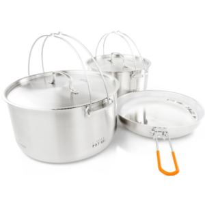 GSI+Outdoors+Glacier+Stainless+Troop+Cookset