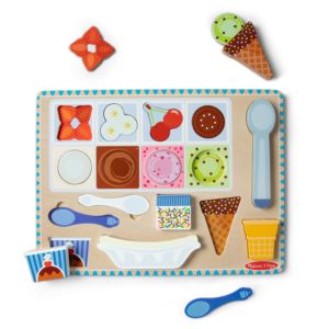 Wooden+Magnetic+Ice+Cream+Puzzle+%26+Play+Set+Ages+2%2B+Years