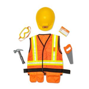 Construction+Worker+Role+Play+Costume+Set+Ages+3-6+Years