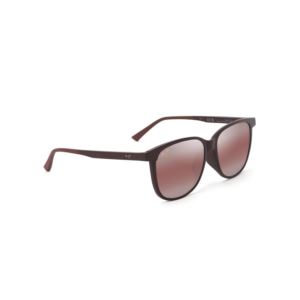 Ilikea+Asian+Fit+Polarized+Sunglasses+Matte+Burgundy+Frame+Maui+Rose+Lens