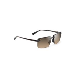 Laulima+Polarized+Sunglasses+Shiny+Dark+Havana+Frame+HCL+Bronze+Lens