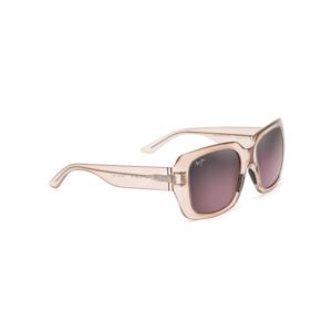 Two+Steps+Polarized+Sunglasses+Pink+Frame+Maui+Rose+Lens