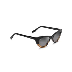 Lychee+Polarized+Sunglasses+Black+%26+Tortoise+Frame+Neutral+Gray+Lens