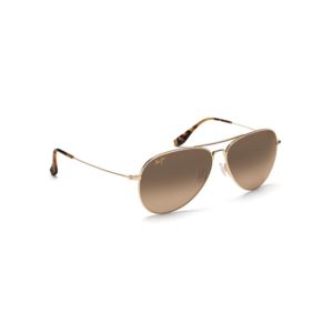 Mavericks+Polarized+Sunglasses+Gold+Frame+HCL+Bronze+Lens