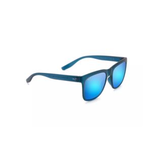 Pehu+Polarized+Sunglasses+Matte+Navy+Frame+Blue+Hawaii+Lens