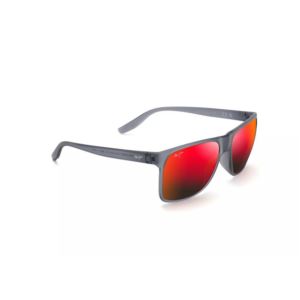 Pailolo+Polarized+Sunglasses+Matte+Gray+Frame+Hawaii+Lava+Lens