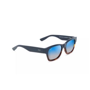 Valley+Isle+Polarized+Sunglasses+Navy+Frame+Dual+Mirror+Lens