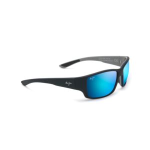 Local+Kine+Polarized+Sunglasses+Black+%26+Blue+Frame+Blue+Hawaii+Lens