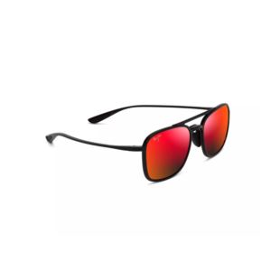 Keokea+Polarized+Sunglasses+Red+%26+Black+Tortoise+Frame+Hawaii+Lava+Lens