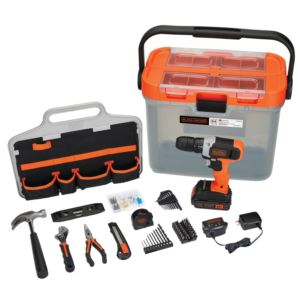 66pc+20V+MAX+Drill+w%2F+Home+Project+Tool+Kit