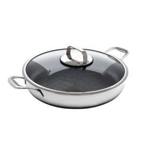 DiamondClad+by+Livwell+14%22+Hybrid+Nonstick+Everything+Pan+set