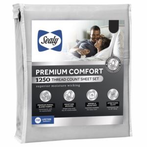 Sealy+Premium+Comfort+Sheet+Sets+-+Grey+-+King