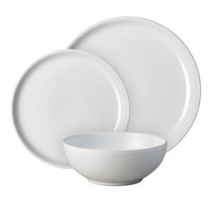 Denby+Elements+Stone+White+12+Pc+Dinnerware+Set