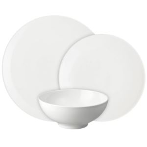 Denby+Classic+White+12+Pc+Dinnerware+Set