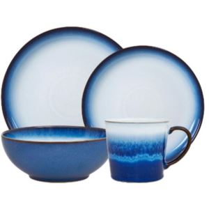 Denby+Blue+Haze+4+Pc+Dinnerware+Place+Setting