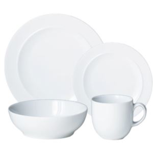 Denby+White+16+Pc+Dinnerware+Set