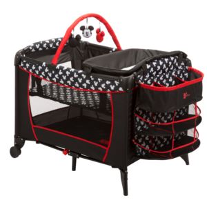 Mickey+Silhouette+Sweet+Wonder+3-Tier+Playard