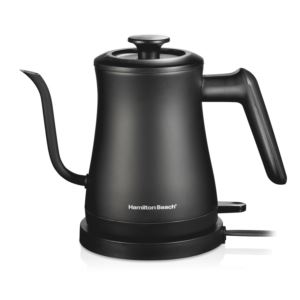 Compact+Gooseneck+Electric+Kettle+Black