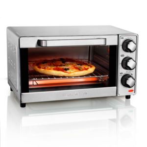 4+Slice+Stainless+Toaster+Oven