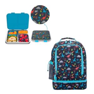 Kid%27+Backpack+%26+Lunch+Box+Kit+Dino