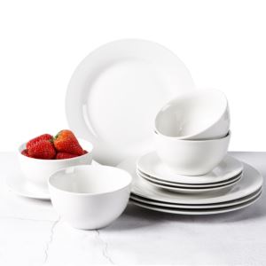 12pc+Porcelain+Dinnerware+Set