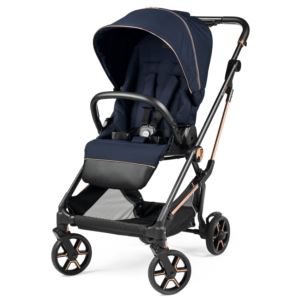 Vivace+Single+Stroller+w%2F+Reversible+Seat+%26+Boot+Blue+Shine