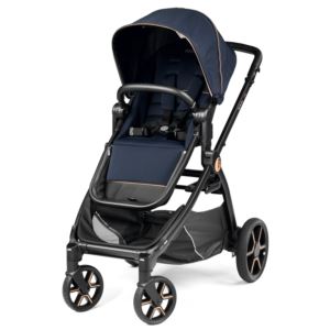 YPSI+Single+to+Double+Stroller+w%2F+Reversible+Seat+Blue+Shine