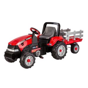 Case+IH+Tractor+and+Trailer+Pedal+Powered+Ride-On+Red