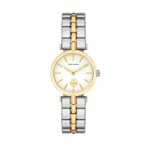 Ladies%27+Kira+Silver+and+Gold+Bracelet+Watch+White+Dial