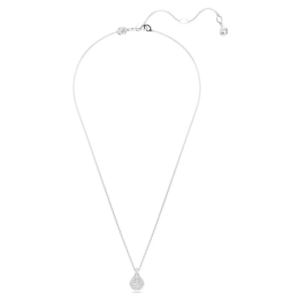 Swarovski+Meteora+Pendant+White%2C+Rhodium+Plated