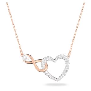 Swarovski+Infinity+H%26I+Necklace