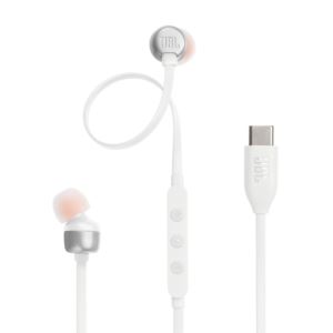 Tune+310C+USB-C+Wired+Hi-Res+Earbuds+White