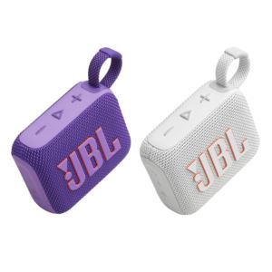 Go+4+Ultra-Portable+Bluetooth+Speaker+-+Set+of+2+Purple%2FWhite