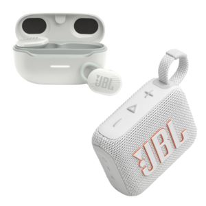 Endurance+Race+True+Wireless+Earbuds+w%2F+Go+4+Bluetooth+Speaker+White