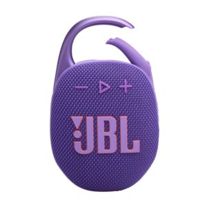 Clip+5+Ultra-Portable+Waterproof+Speaker+w%2F+Carabiner+Purple