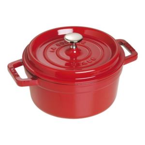 Staub+Cast+Iron+2.75-qt+Round+Dutch+Oven+-+Cherry