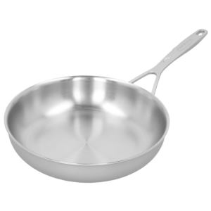 Industry+5-Ply+9.5%22+Stainless+Steel+Fry+Pan