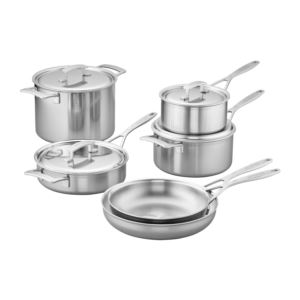 Industry+5-Ply+10pc+Stainless+Steel+Cookware+Set