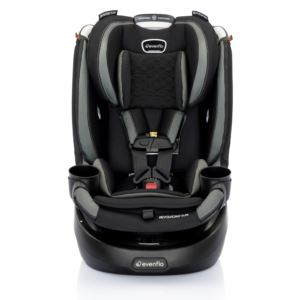 Revolve360+Slim+Rotational+2-in-1+Car+Seat+w%2F+Quick+Clean+Cover+Salem+Black