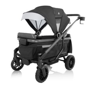 Shyft+RideShare+All-Terrain+Performance+Stroller+Wagon+Sterling+Black