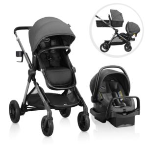 Pivot+Xpand+Modular+Travel+System+w%2F+LiteMax+Infant+Car+Seat+Sabino+Gray