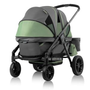 Pivot+Xplore+Dreamz+All-Terrain+Stroller+Wagon+w%2F+Bassinet+Insert+Voyager+Green