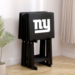 NFL+4+TV+Trays+W%2FStand