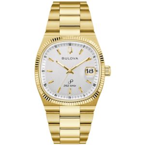 Men%27s+Super+Seville+Gold-Tone+Stainless+Steel+Watch+Silver+Dial