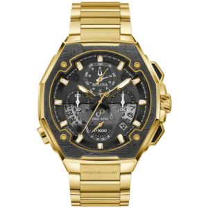 Men%27s+Series+X+SE+Chronograph+Gold-Tone+Stainless+Steel+Watch+Black+Dial