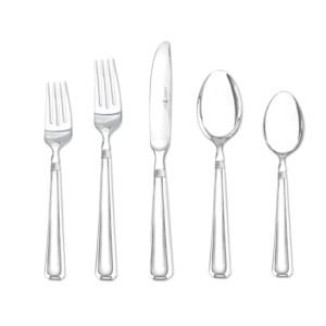 Metrona+62pc+Stainless+Steel+Flatware+Set