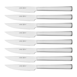 8pc+Steak+Knife+Set+Polished+Stainless+Steel