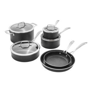 Capri+Notte+10pc+Granitium+Nonstick+Cookware+Set