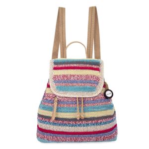 Crochet+Backpack+Striped